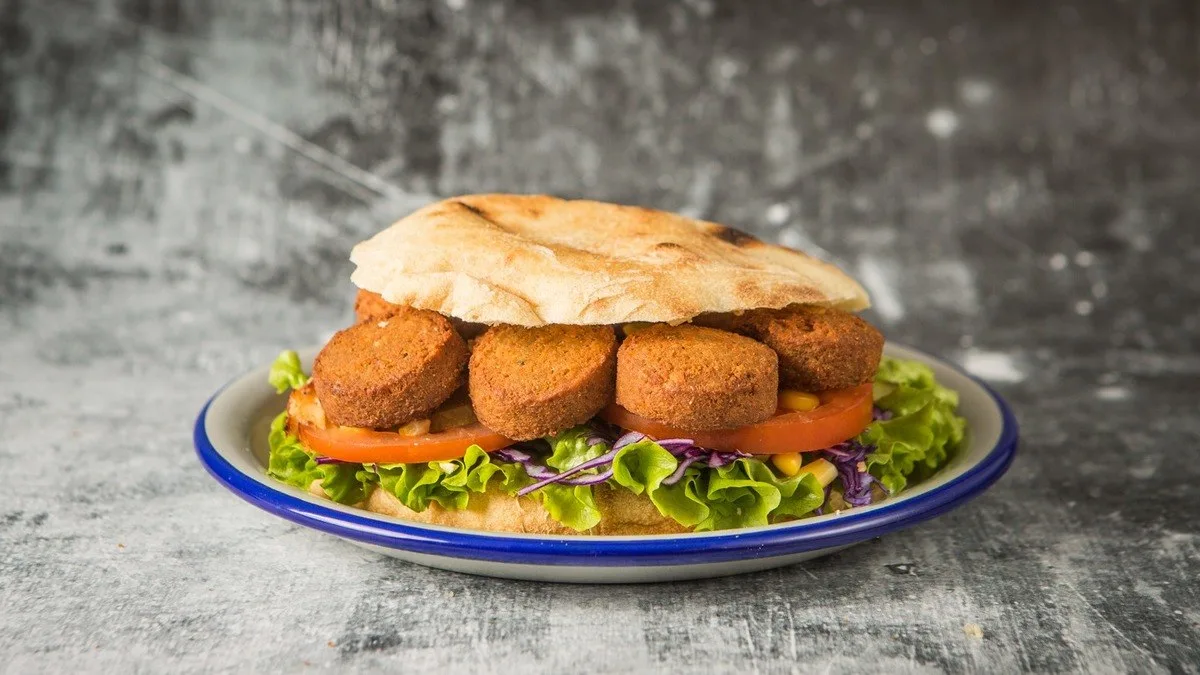 Vege falafel sendvič