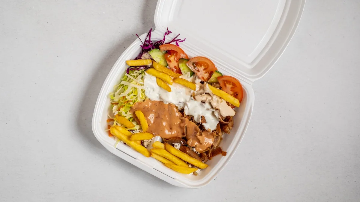 Kebab talíř special