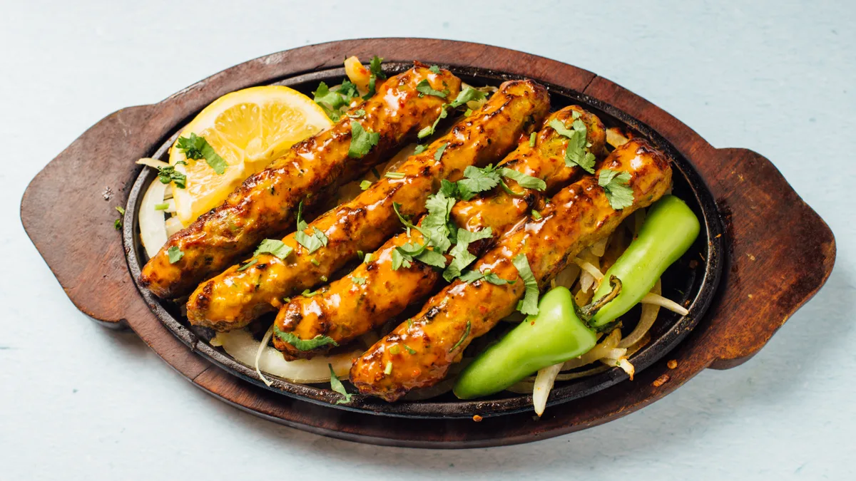 9. SEEKH KEBAB 4stk