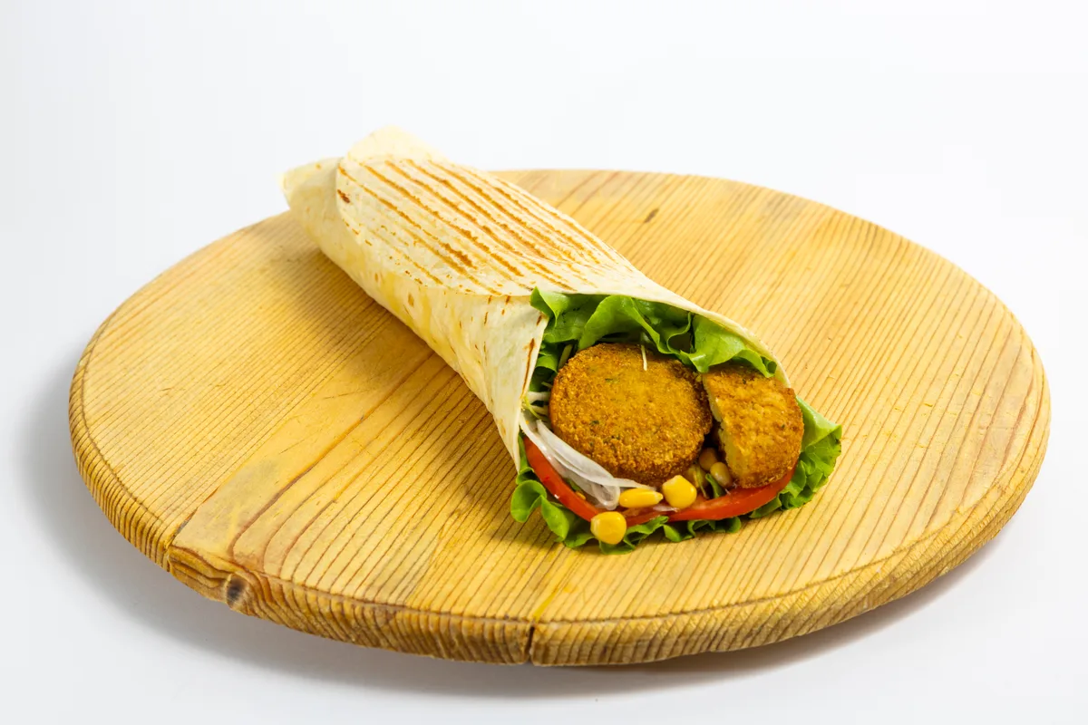 Falafel tortilja 25 cm