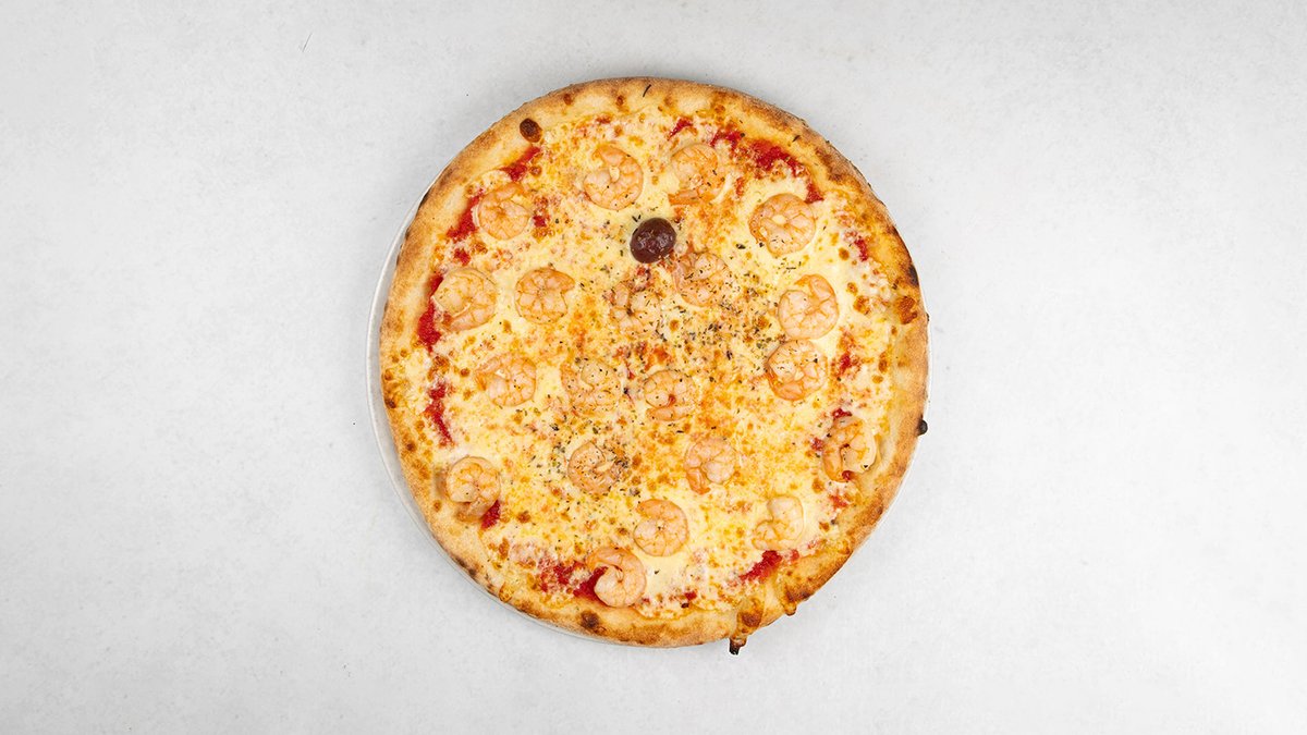 Pizza kozice s pancetom