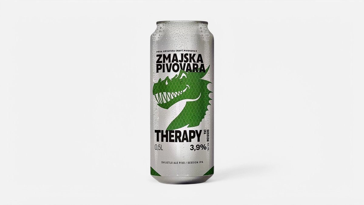 Zmajska pivovara Therapy 0,5 l