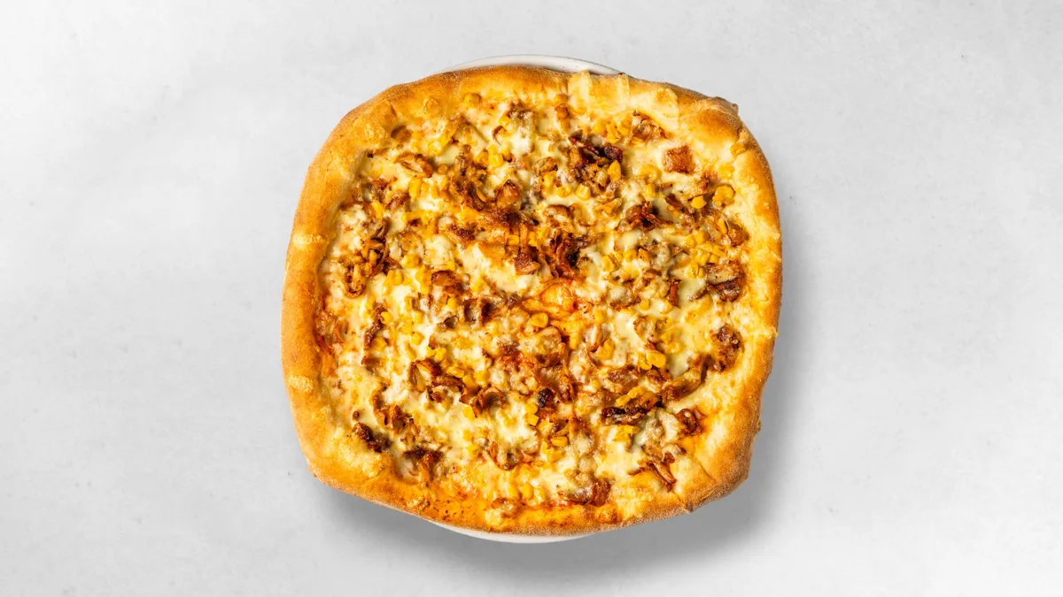 Pizza Hähnchen Kebab