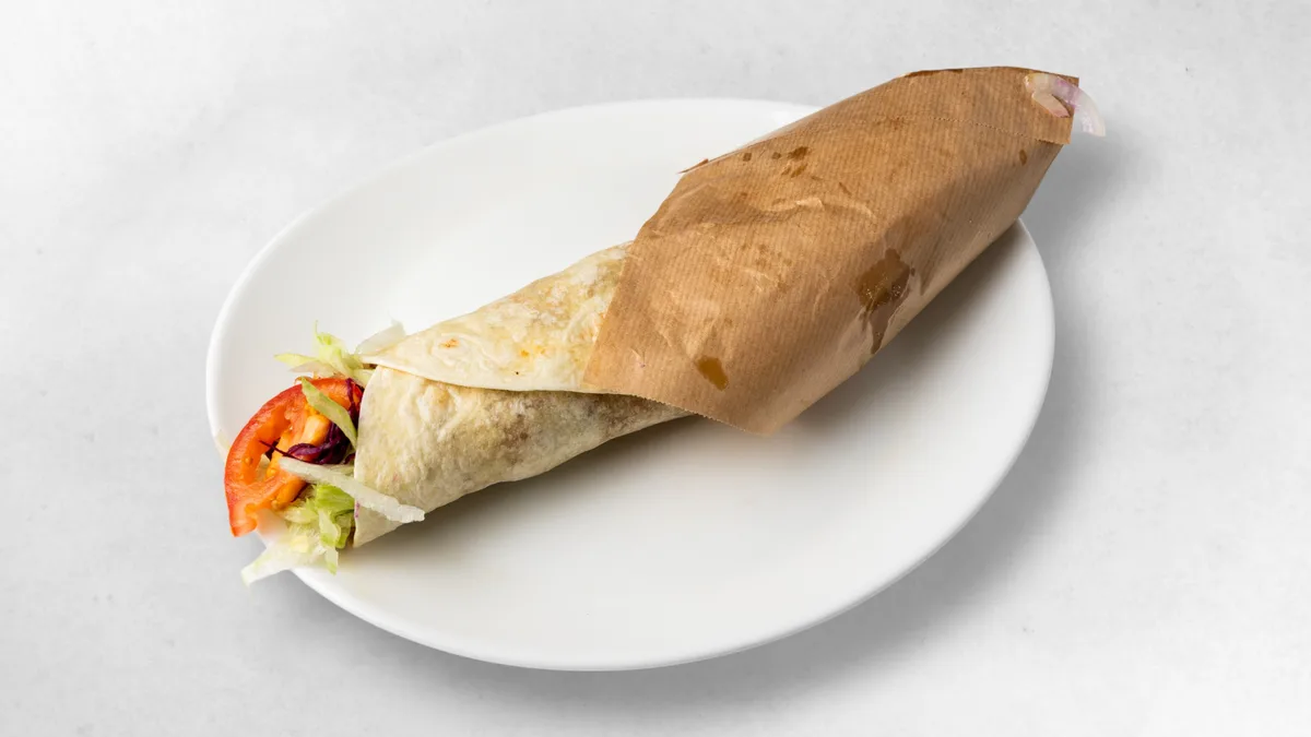 Vegetarischer Dürüm