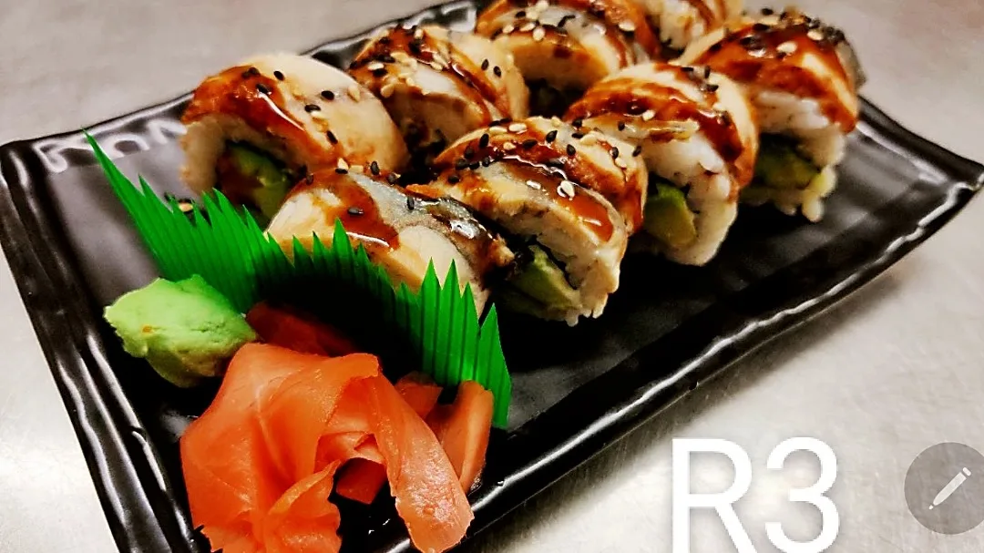 R3.Sárkány roll/8db 鳗鱼反卷