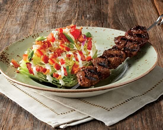 Beef Tenderloin and Blue Cheese Wedge Salad