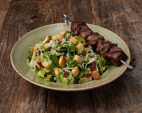Caesar Salad with Beef Tenderloin