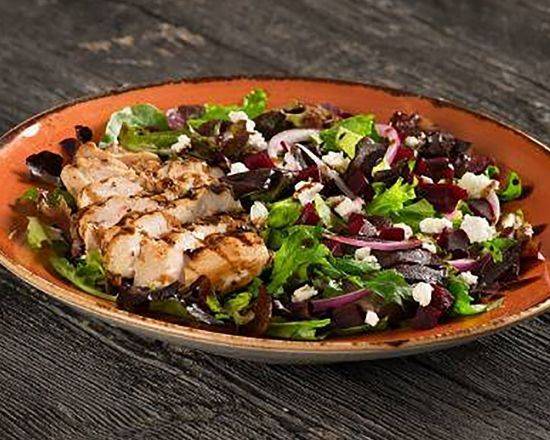 Chicken, Beet and Goat Cheese Salad