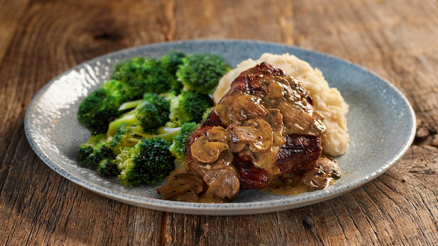 8 oz Sirloin w/ Balsamic Mushroom