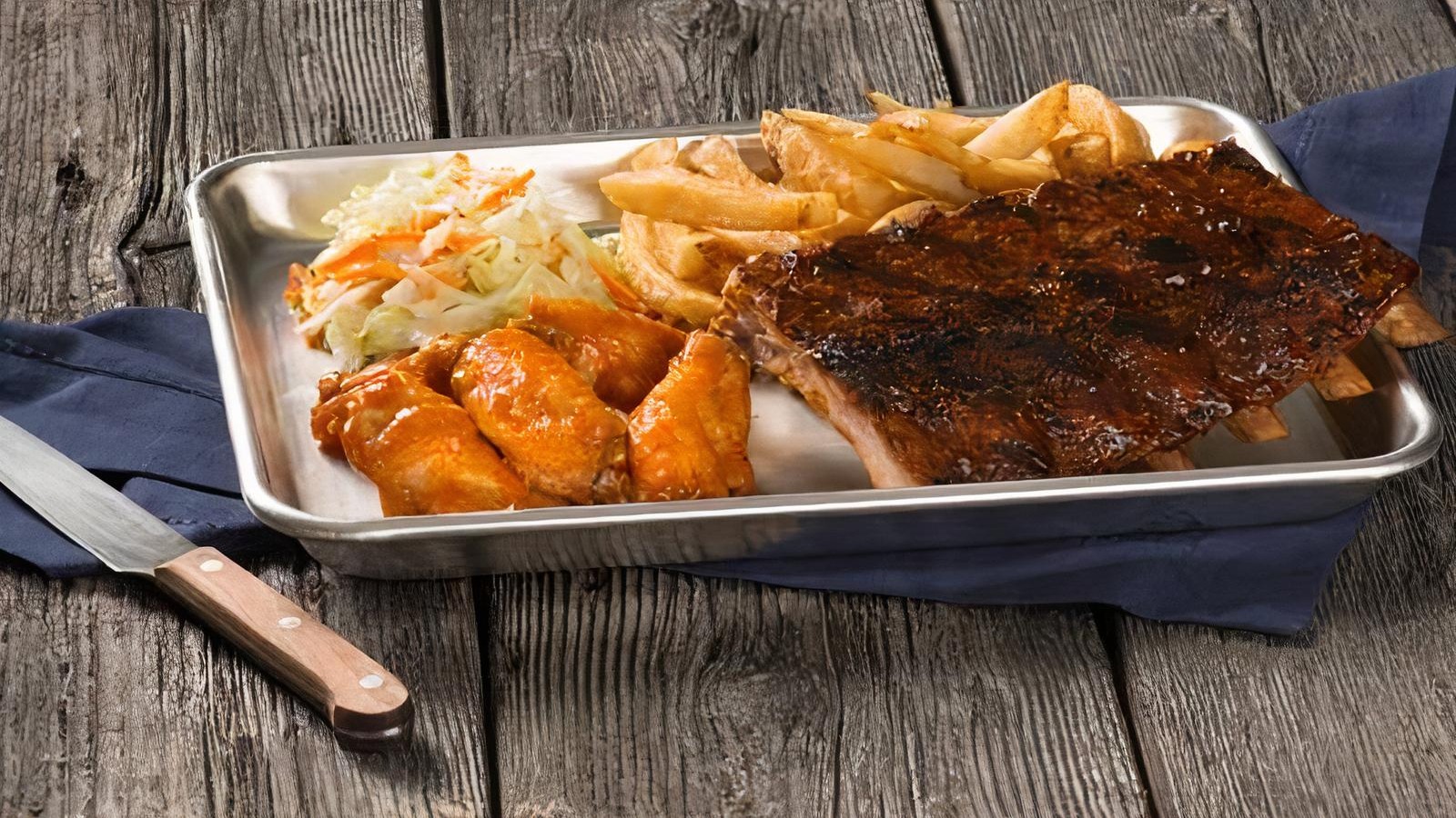 Rib and Wing Combo