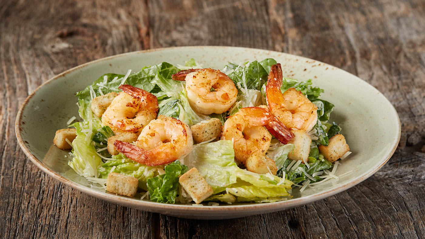 Shrimp Caesar Salad