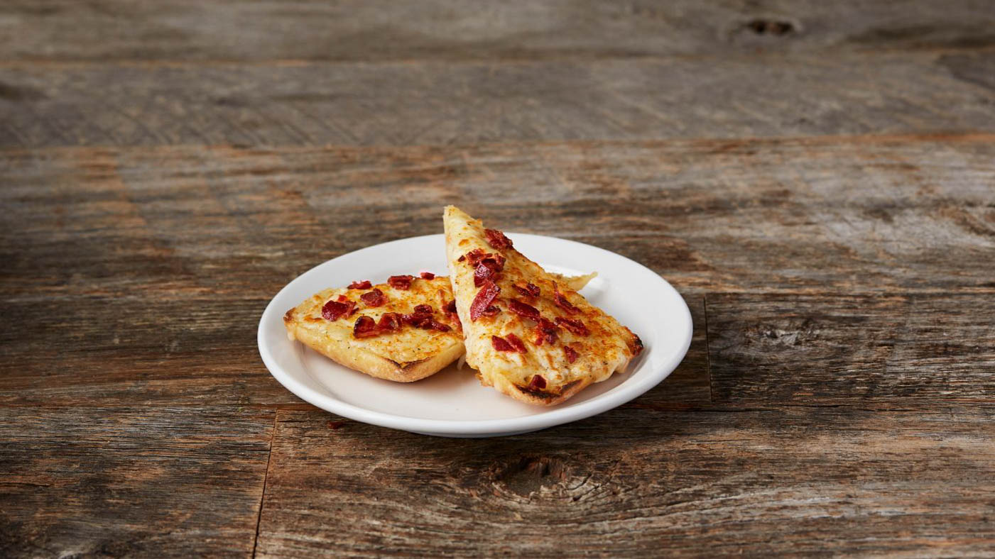 Side Bacon Garlic Cheese Toast