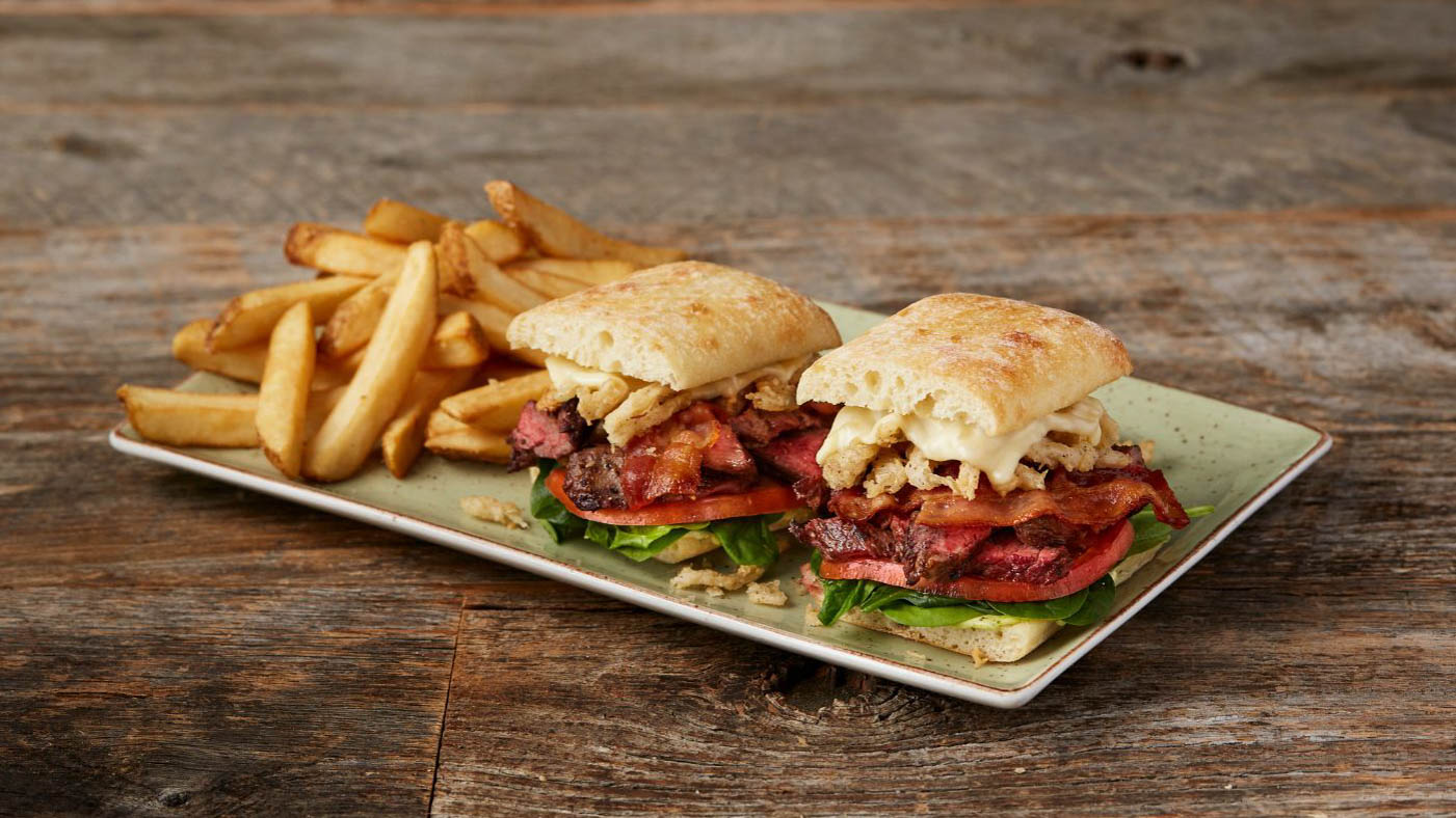 Steak, Bacon and Swiss
