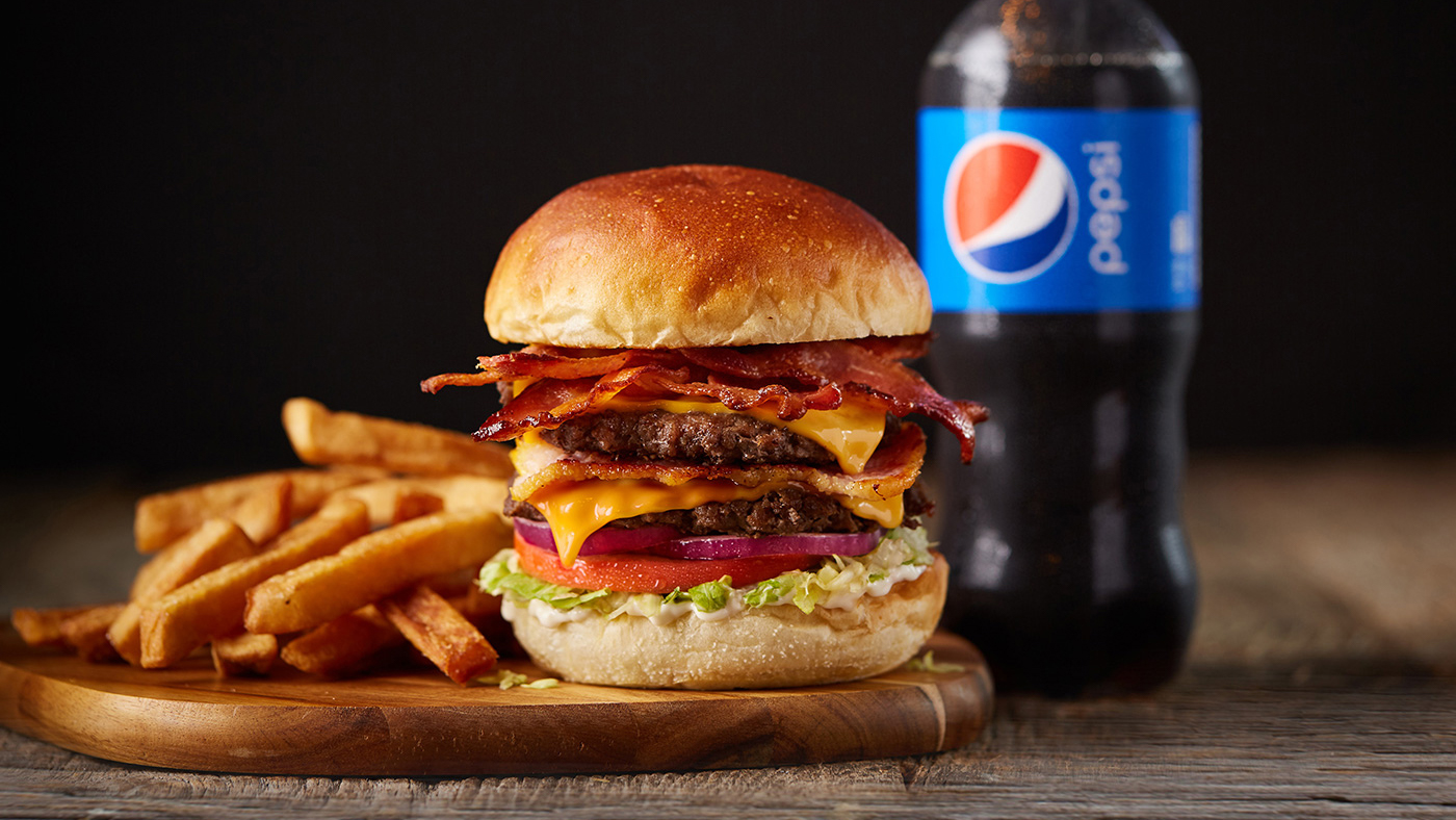 Ultimate Bacon and Cheese Burger