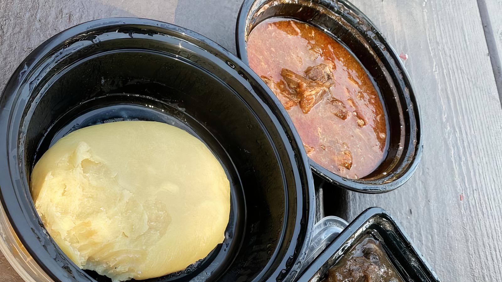 Fufu and Goat Soup Special