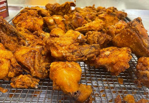 30 pc Mix Chicken with X-Large Box of Fries and 2 Ltr Soda