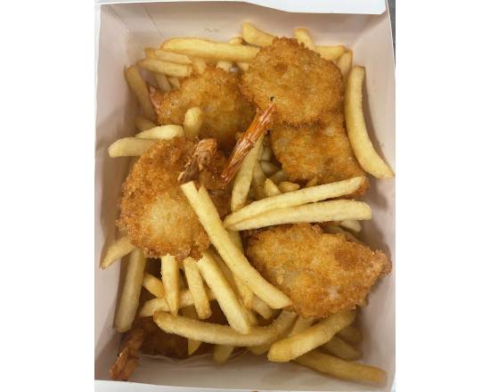 6 Jumbo Shrimp with 1 Side