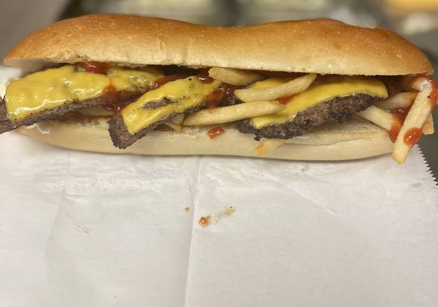 Cheeseburger Sub only