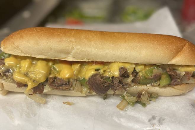 Chicken Cheese Steak Sub Combo