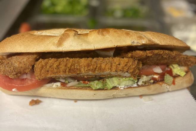 Chicken Tender Sub with Fries