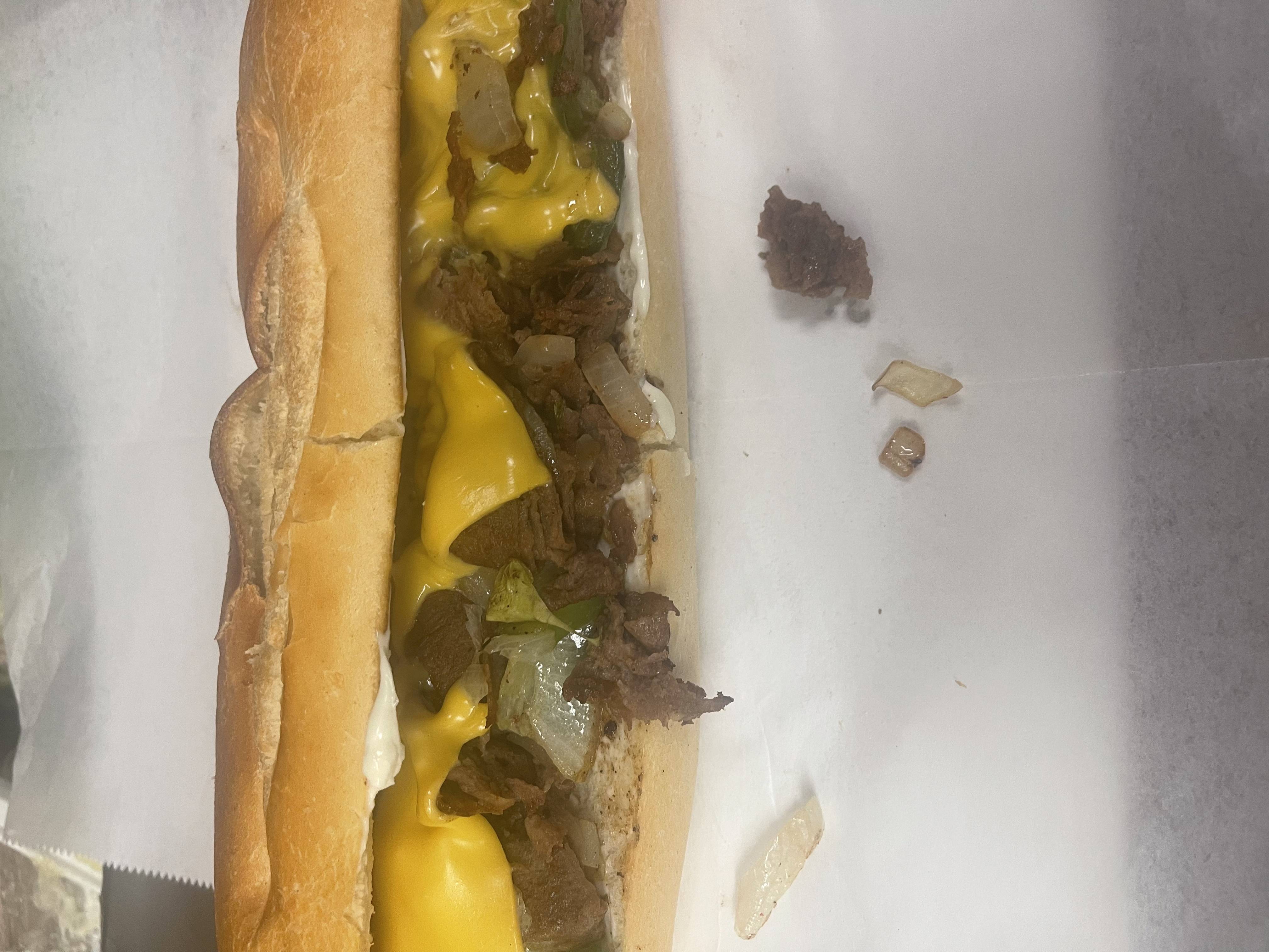 Chopped Cheese sub Only