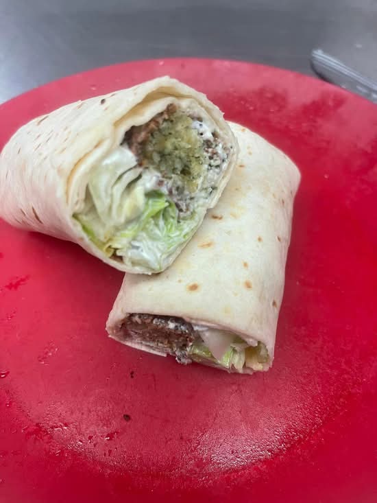 Falafel gyro combo
