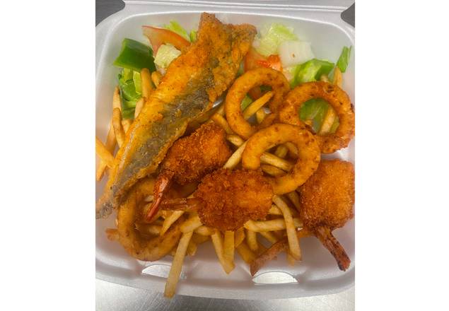 Fish and Shrimp Dinner