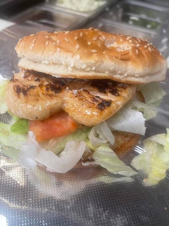 Grilled chicken sandwich only