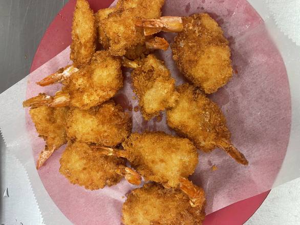 Jumbo Shrimp with Fries (6 pcs)