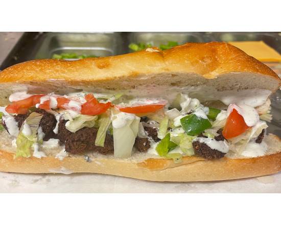 Lamb Gyro Sub with Fries