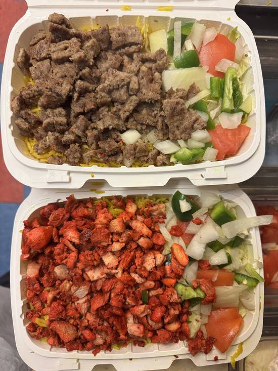 Lamb Over Salad