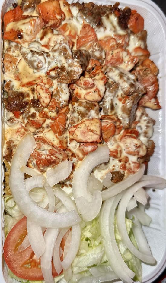Mix Over Rice Platter