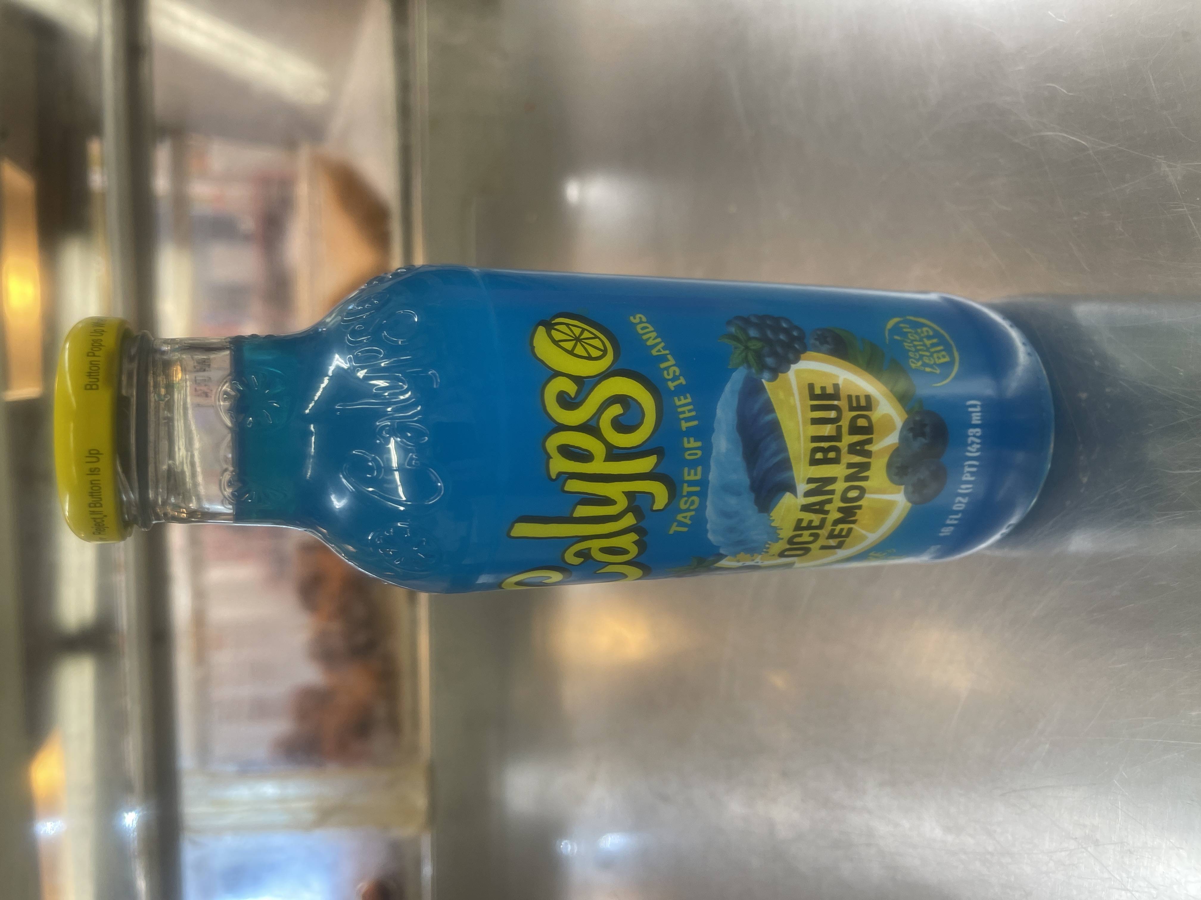 Ocean blue lemonade