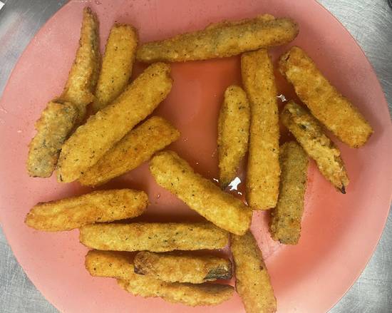Zucchini Sticks (6pcs), Pickle Sticks (6 pcs),