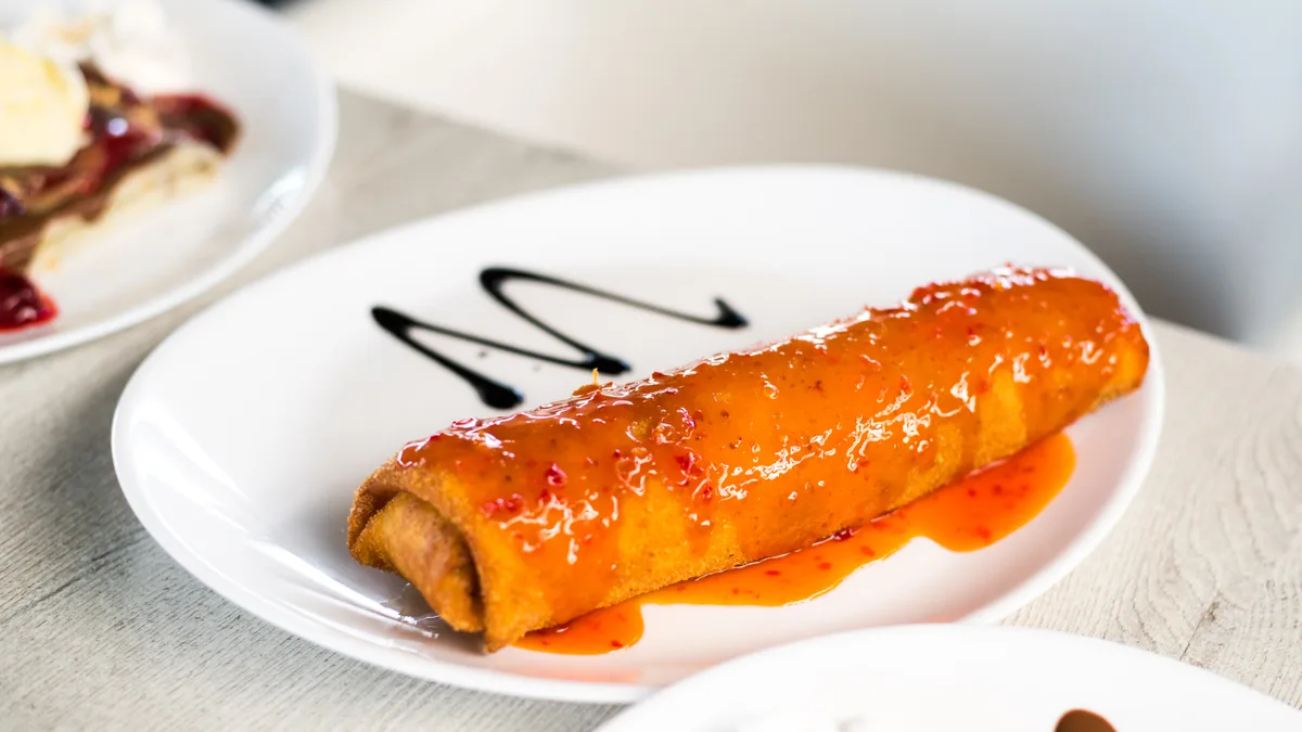 12. Sweet chilli pohovana palačinka