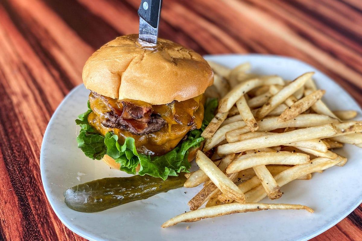 Half Pound All-Natural Bacon Cheeseburger