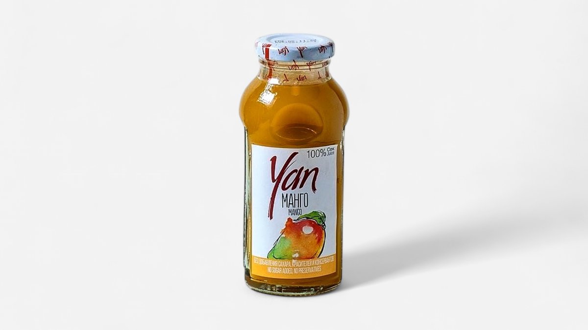 Сок Yan Манго, 250 ml