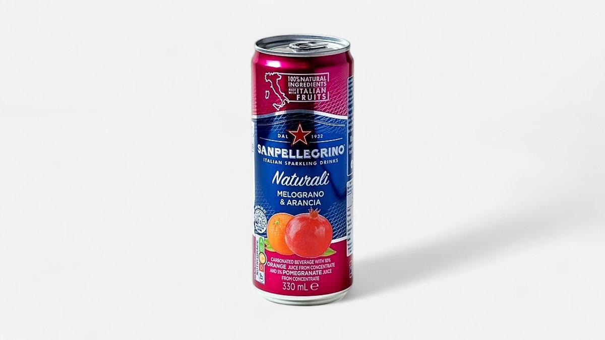 SanPellegrino Melograno and Arancia, 330 ml