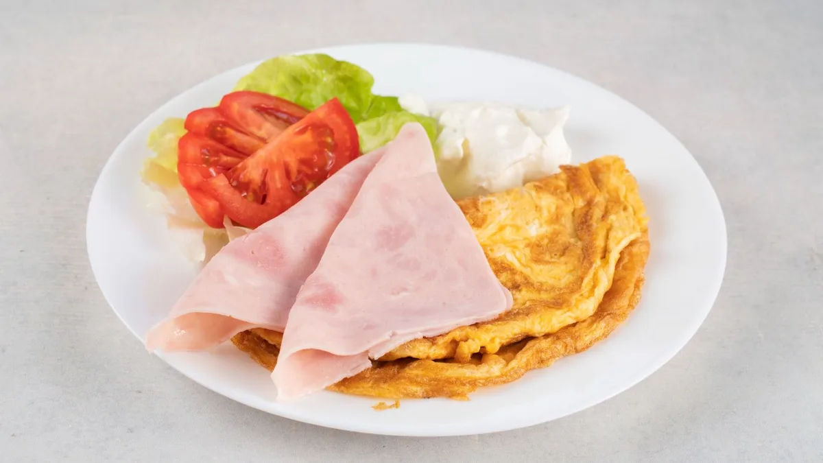Omlet šunka