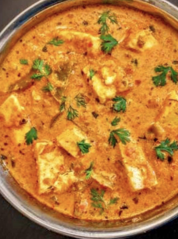 Paneer de Queso Tikka Masala