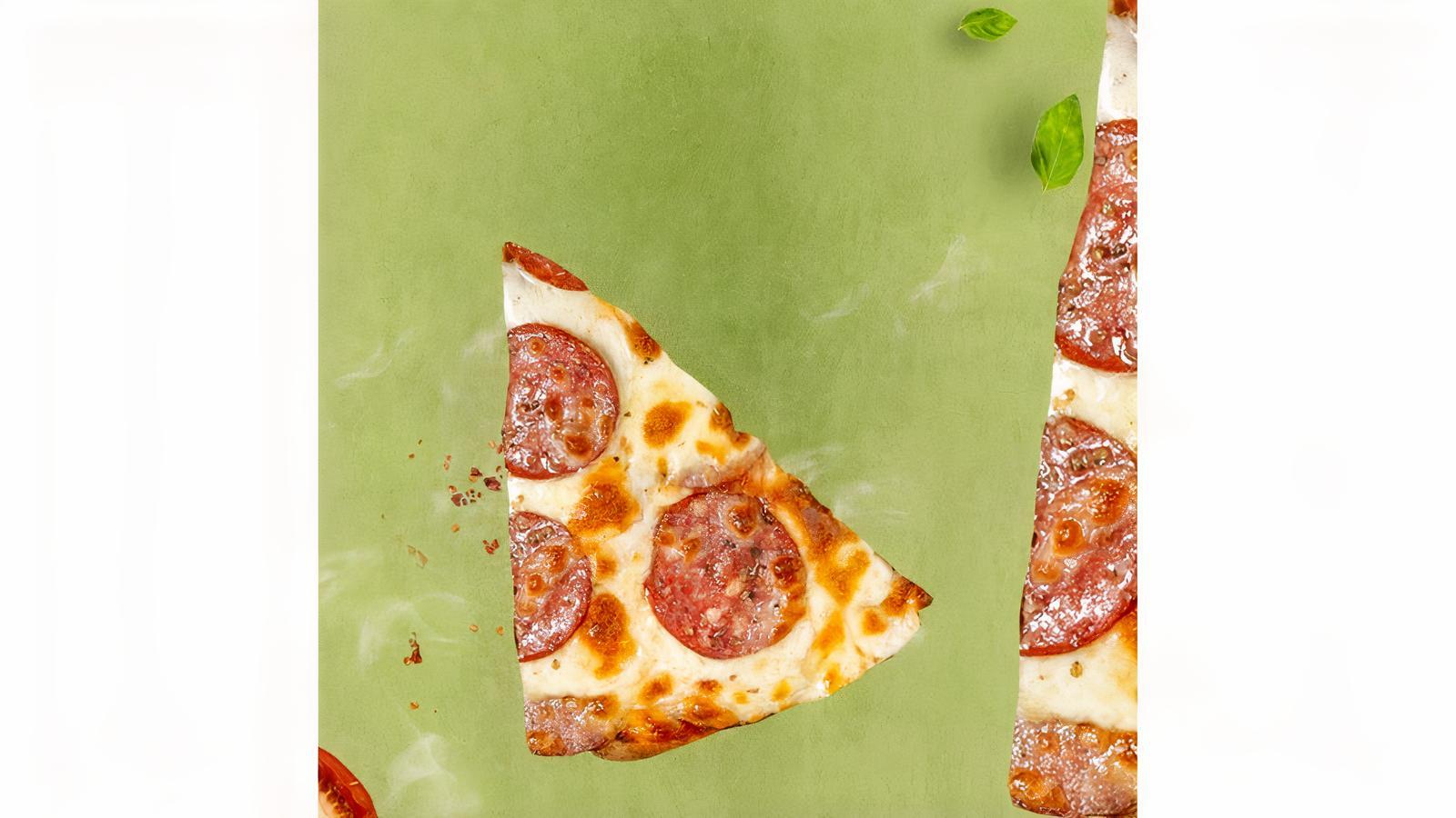 Pepperoni Pizza - Pesto Sauce