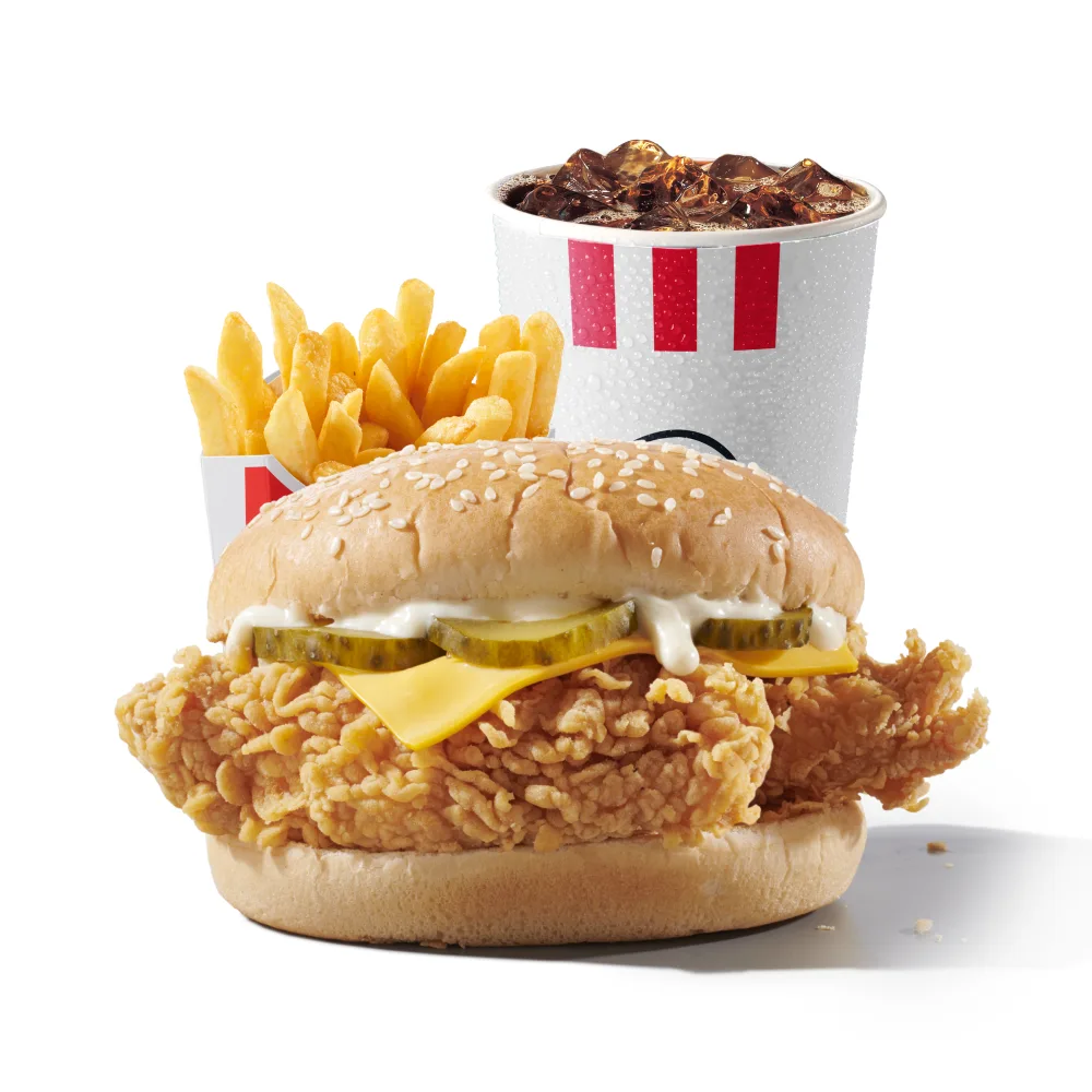 Double Cheeseburger Menu