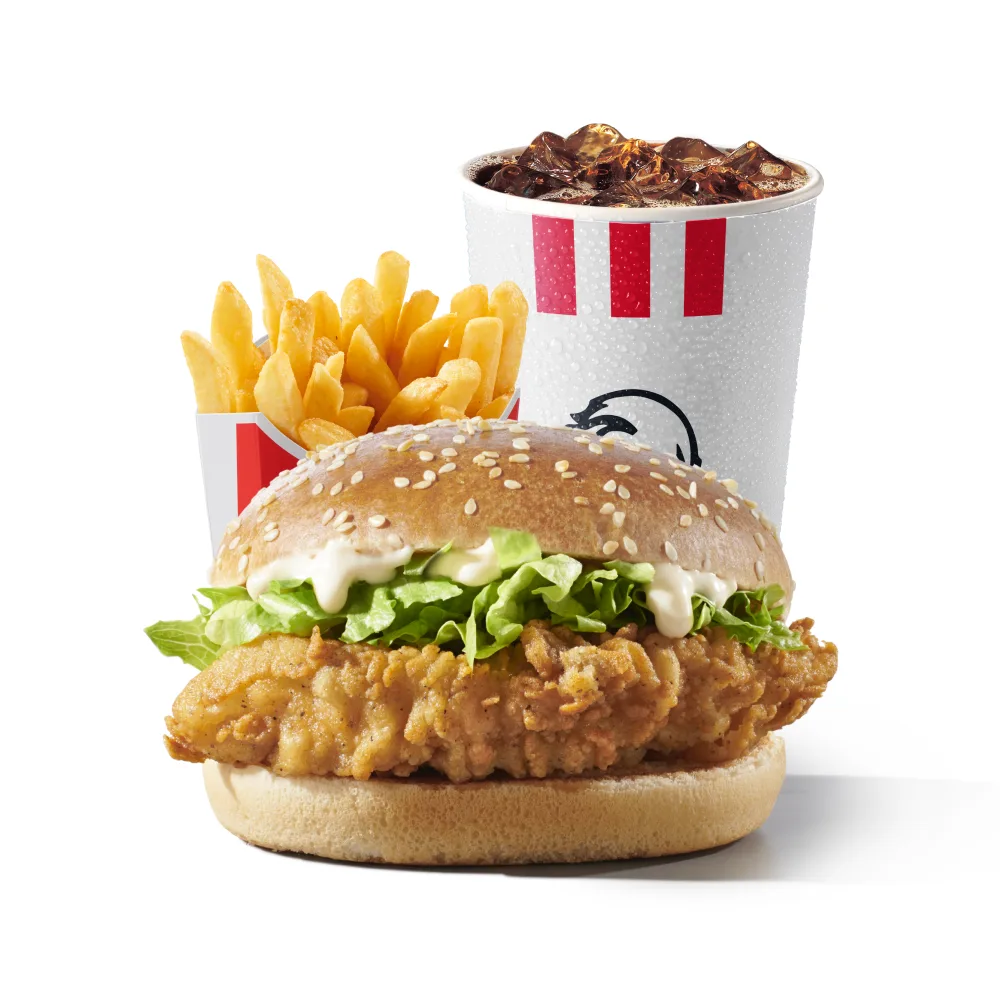 Filet Burger Menu