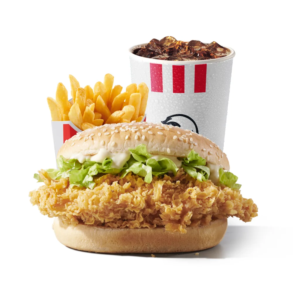 Zinger Burger Menu🌶️