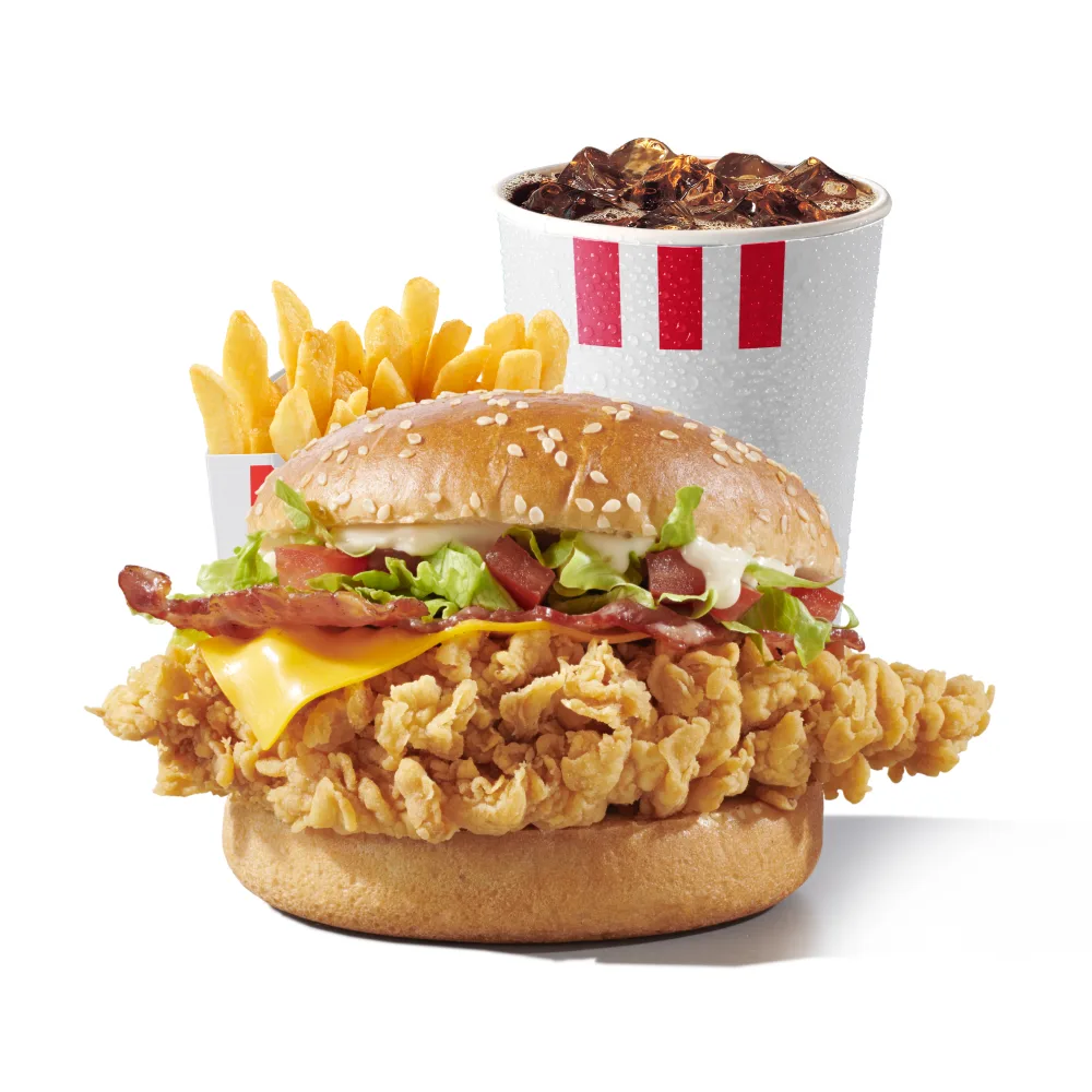 Zinger Deluxe Burger Menu🌶️