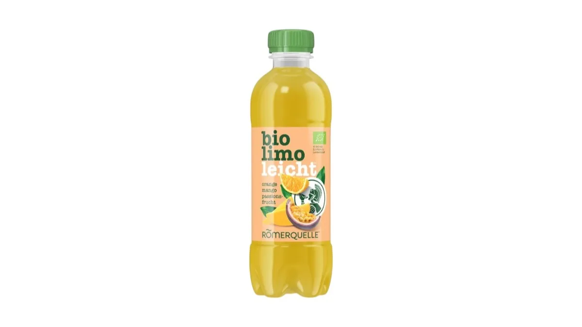 Römerquelle Biolimo Orange Mango Passionsfrucht PET-Flasche 0,5l
