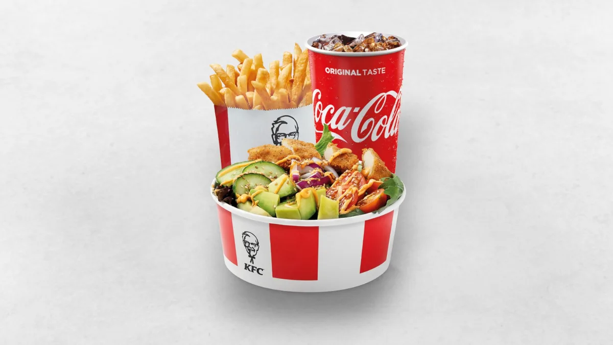 Veggie Strips Bowl Menü