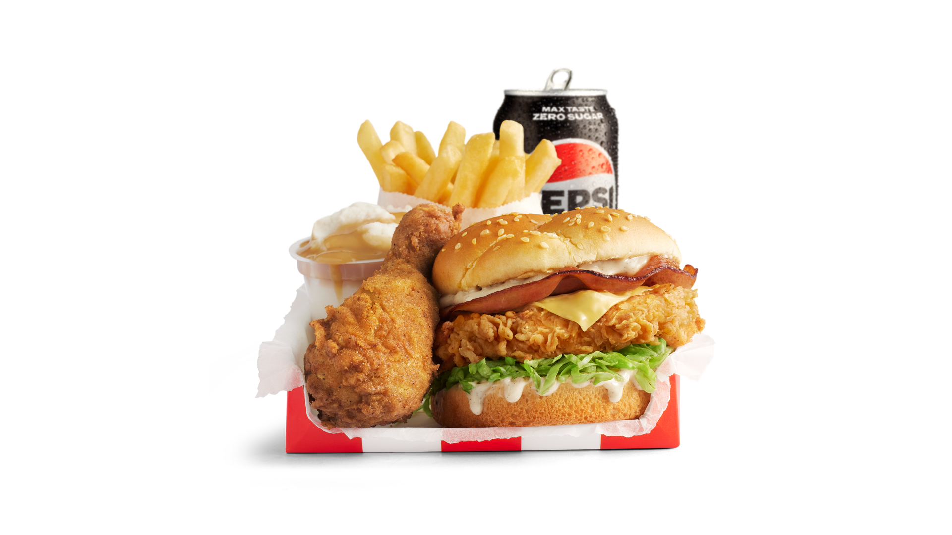 Original Crispy Bacon and Cheese Burger Box