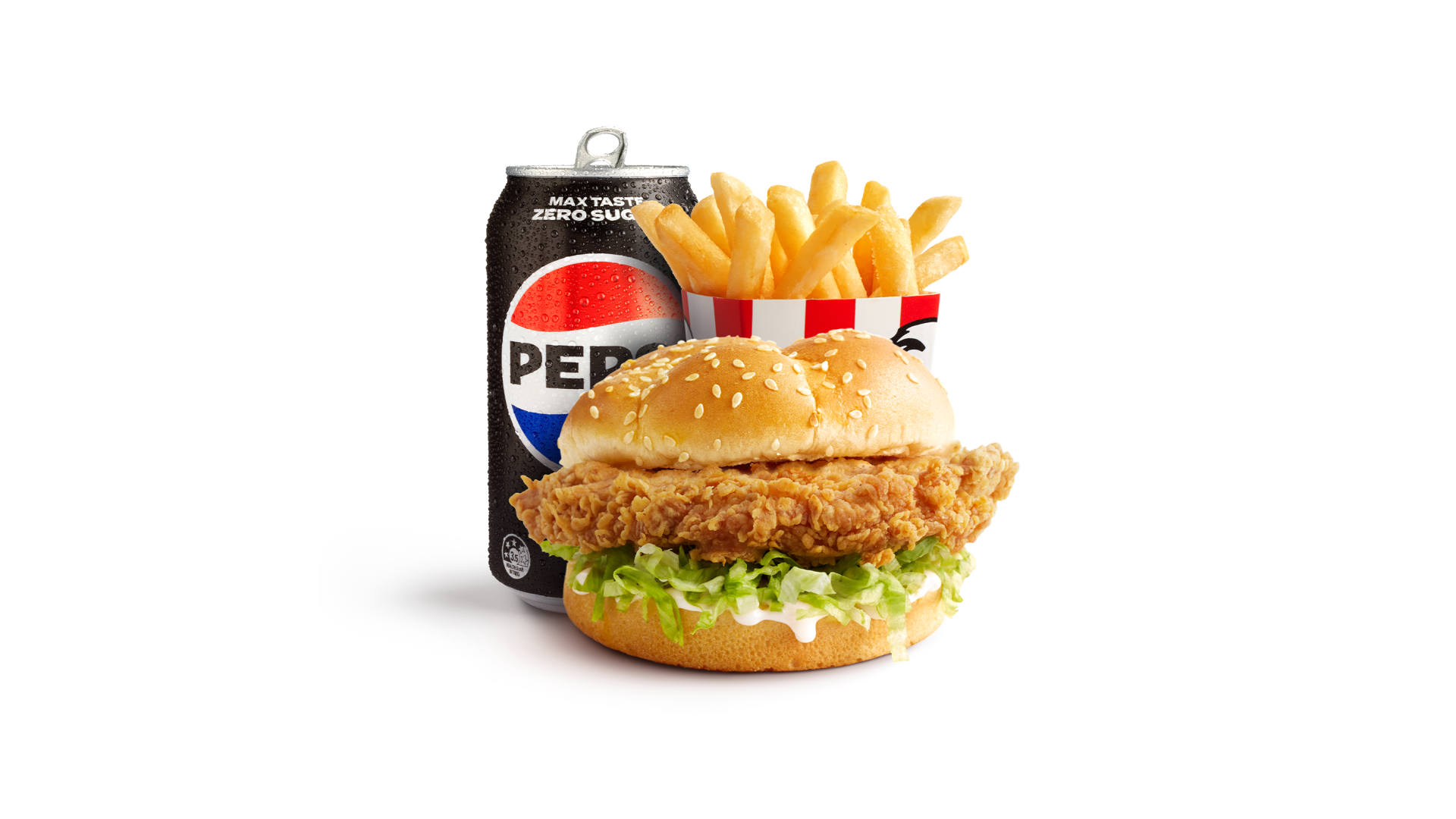 Original Crispy Burger Combo