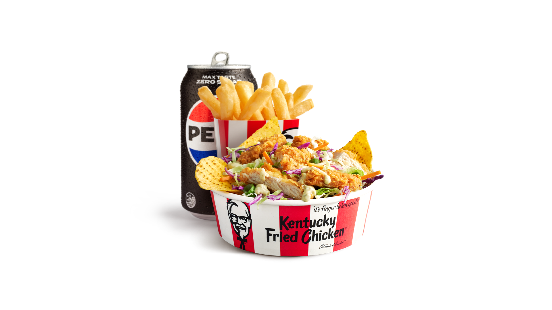Zinger Crunch Bowl Combo